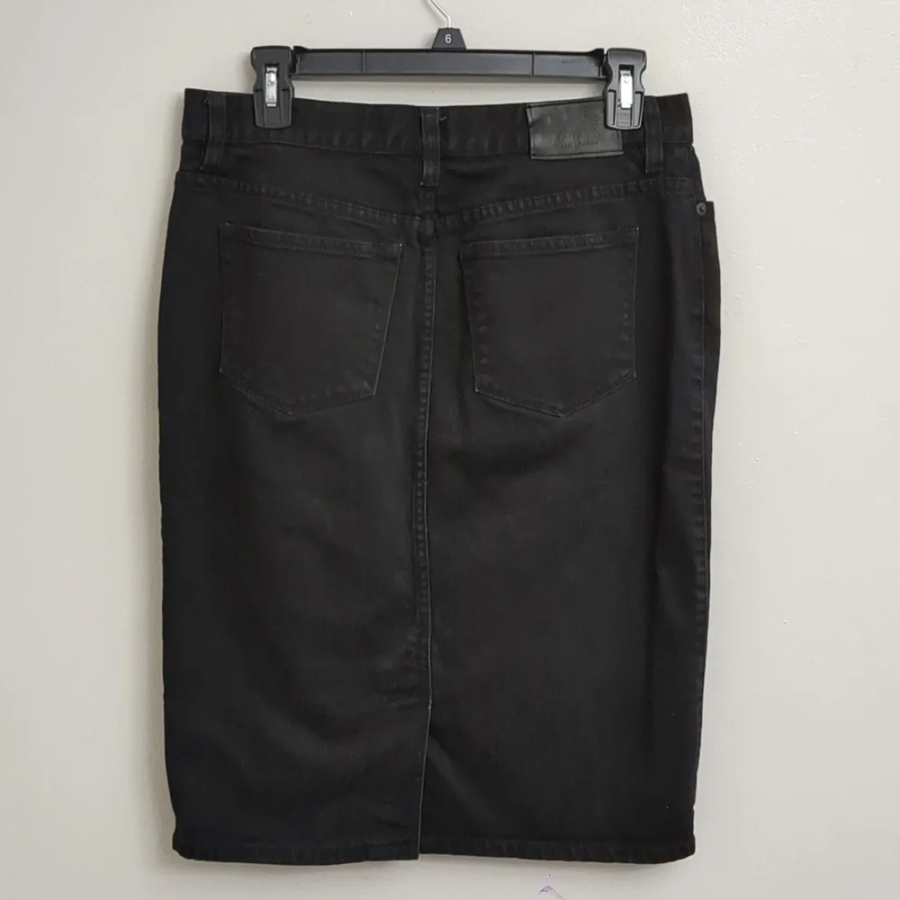 Ralph Lauren Jeans Co. Midi pencil black skirt - Picture 2 of 6